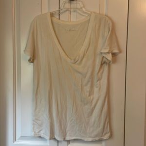 Brandy Melville white short sleeve